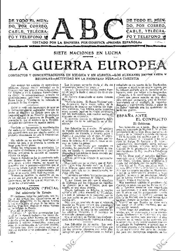 ABC MADRID 13-08-1914 página 5