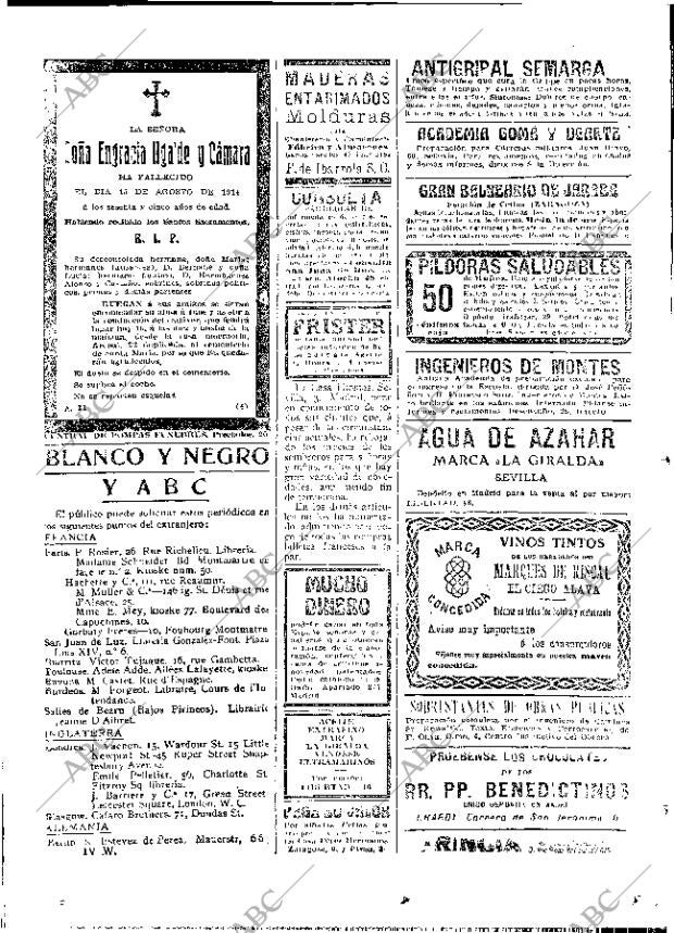 ABC MADRID 16-08-1914 página 20