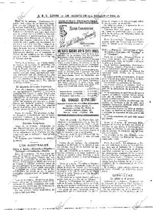 ABC MADRID 17-08-1914 página 10