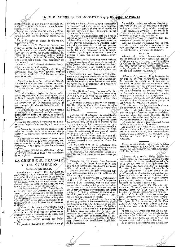 ABC MADRID 17-08-1914 página 11