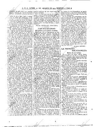 ABC MADRID 17-08-1914 página 6