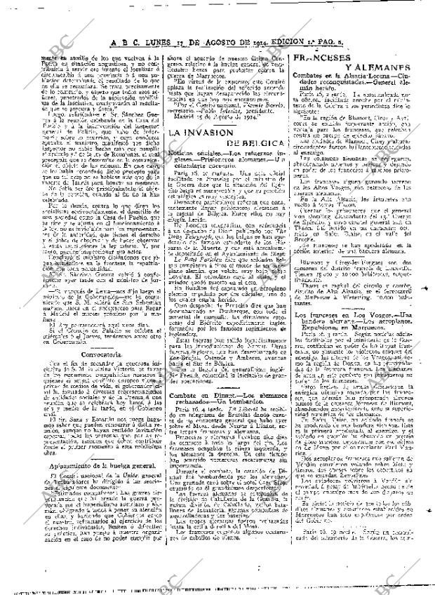 ABC MADRID 17-08-1914 página 8