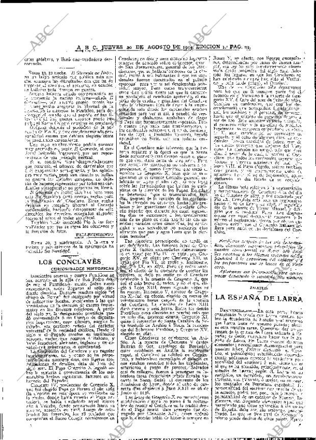 ABC MADRID 20-08-1914 página 22