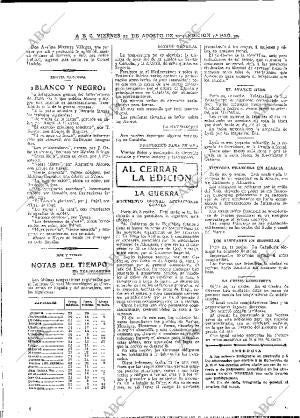 ABC MADRID 21-08-1914 página 20