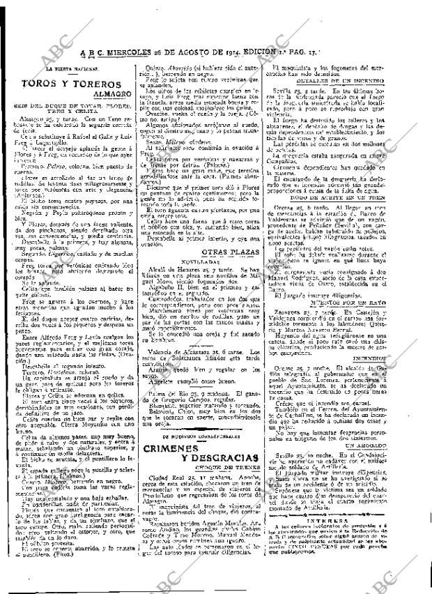 ABC MADRID 26-08-1914 página 17