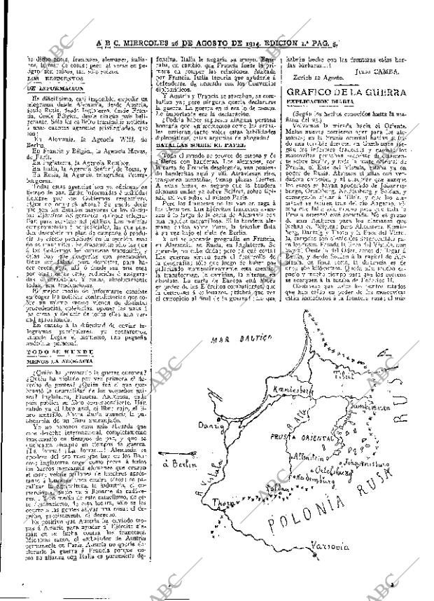 ABC MADRID 26-08-1914 página 5