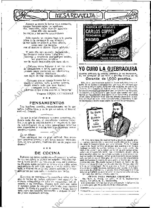 BLANCO Y NEGRO MADRID 30-08-1914 página 4