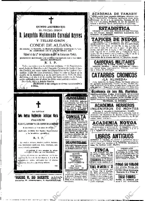 ABC MADRID 31-08-1914 página 22