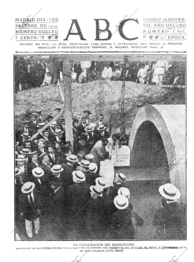 ABC MADRID 13-09-1914 página 1