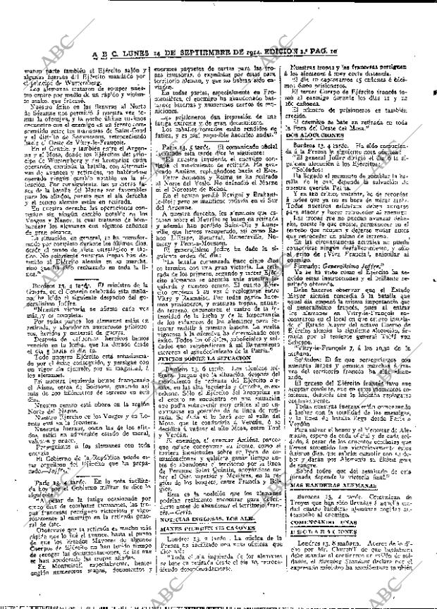 ABC MADRID 14-09-1914 página 10