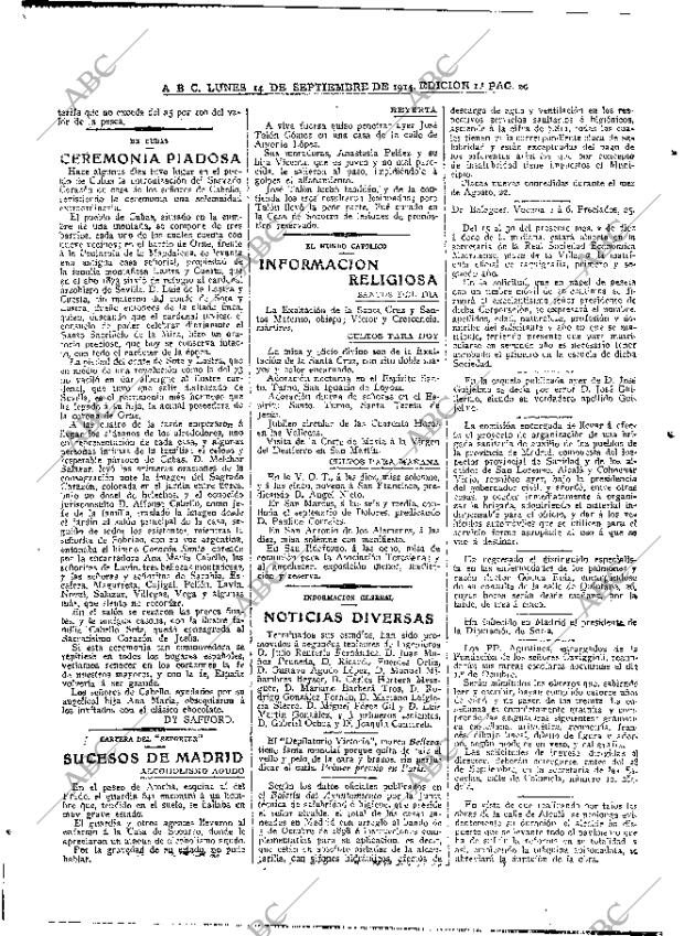 ABC MADRID 14-09-1914 página 20