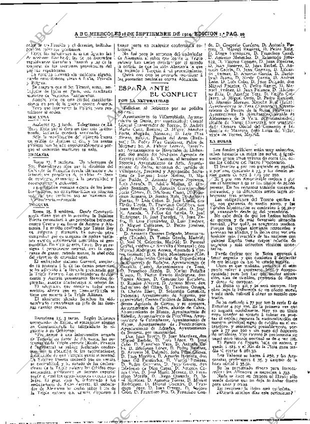 ABC MADRID 16-09-1914 página 10