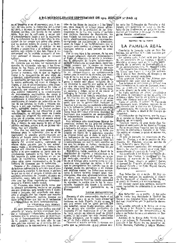 ABC MADRID 16-09-1914 página 15