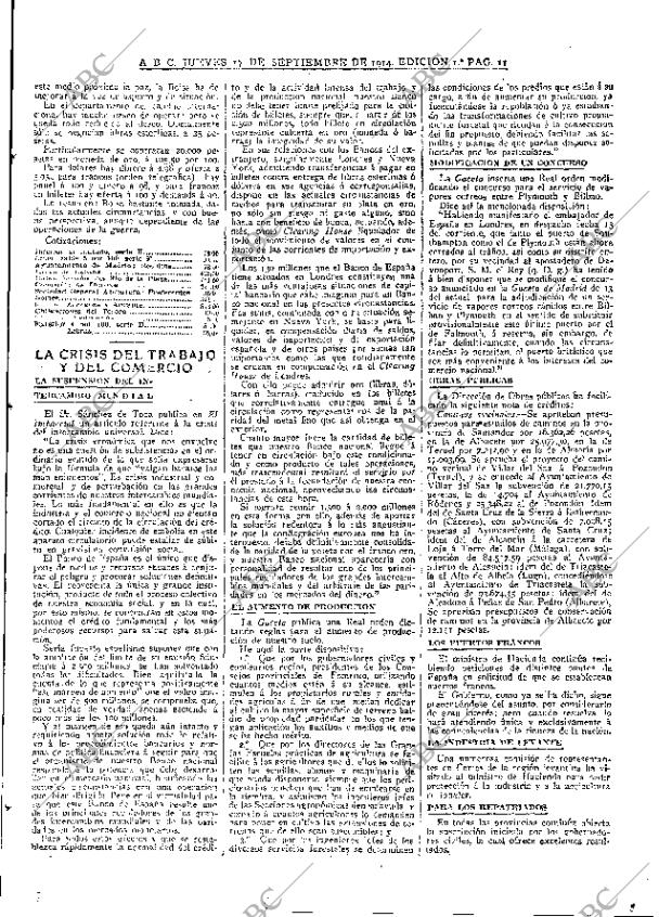 ABC MADRID 17-09-1914 página 11