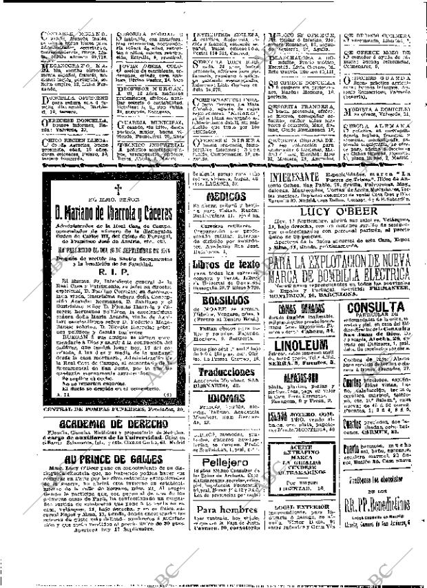 ABC MADRID 17-09-1914 página 22