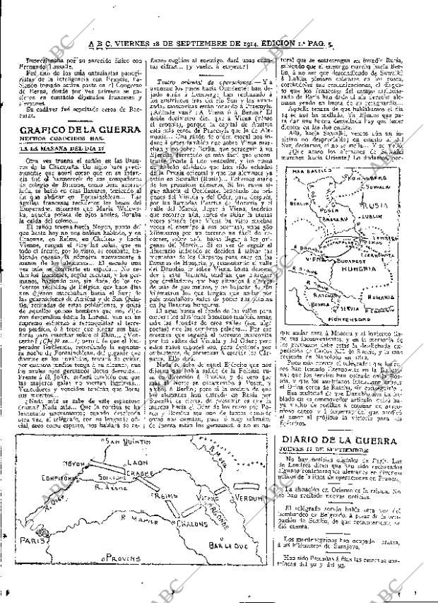 ABC MADRID 18-09-1914 página 5