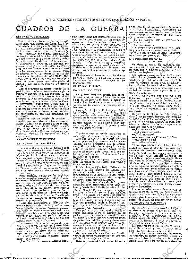 ABC MADRID 18-09-1914 página 6
