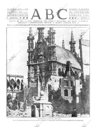 ABC MADRID 19-09-1914 página 1