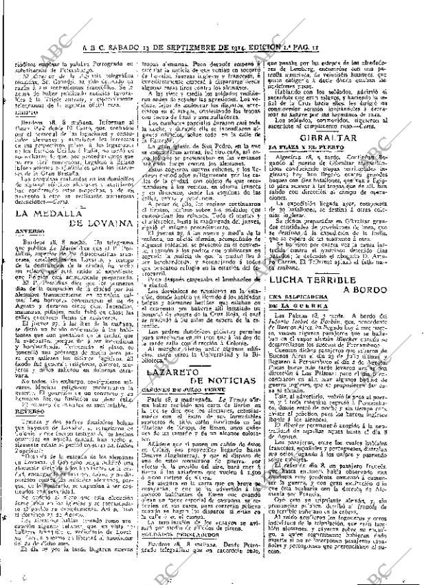 ABC MADRID 19-09-1914 página 11