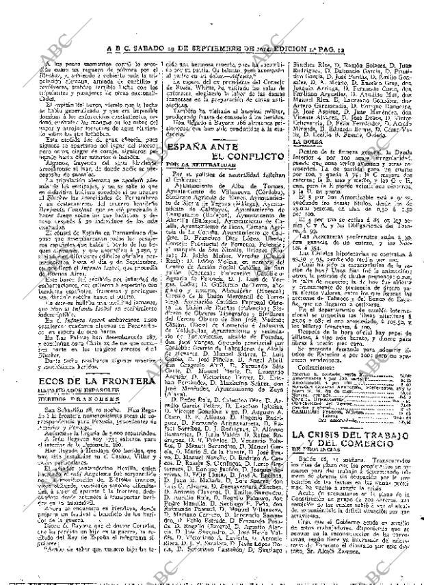 ABC MADRID 19-09-1914 página 12