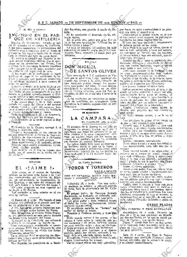 ABC MADRID 19-09-1914 página 17