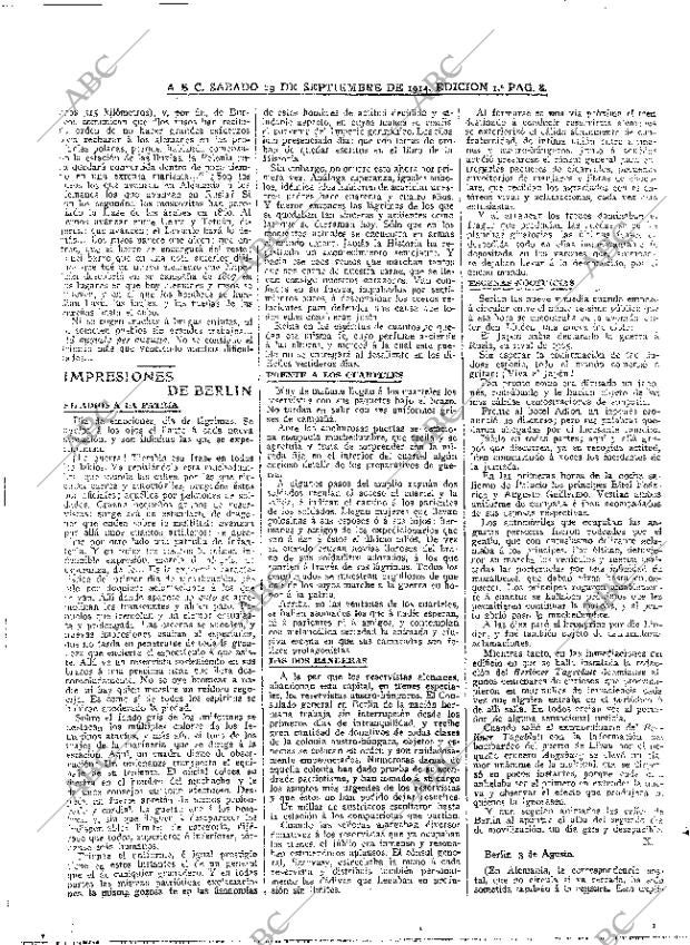 ABC MADRID 19-09-1914 página 8