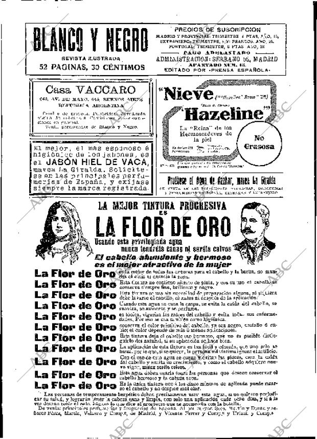 BLANCO Y NEGRO MADRID 20-09-1914 página 2
