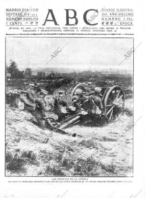 ABC MADRID 25-09-1914 página 1