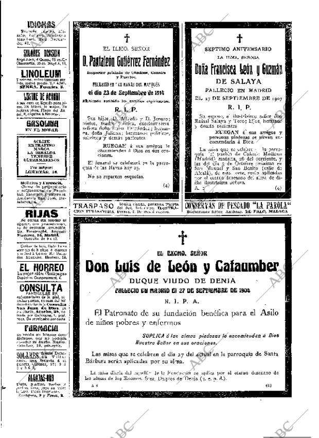 ABC MADRID 25-09-1914 página 23