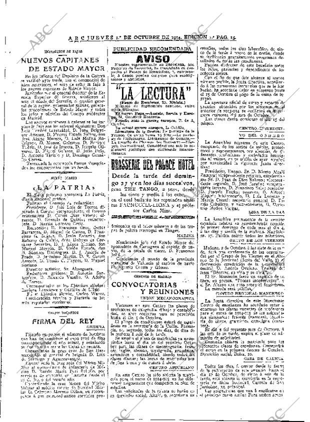 ABC MADRID 01-10-1914 página 15