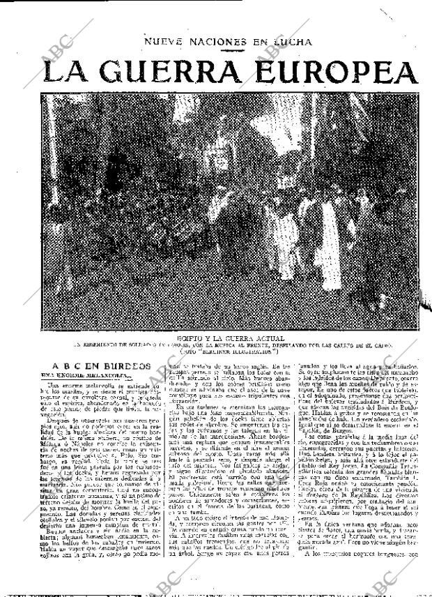 ABC MADRID 01-10-1914 página 2