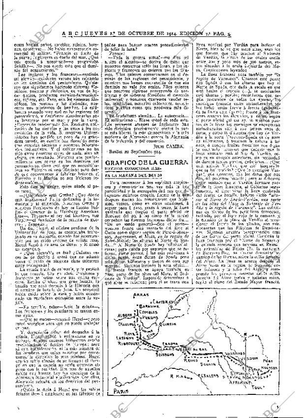 ABC MADRID 01-10-1914 página 5
