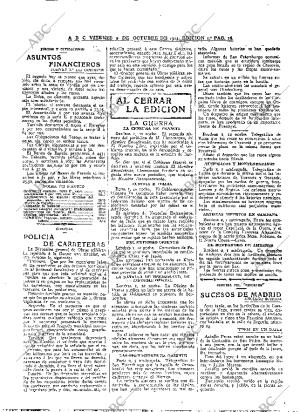 ABC MADRID 02-10-1914 página 16