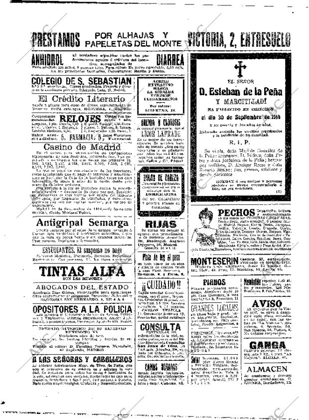 ABC MADRID 02-10-1914 página 22