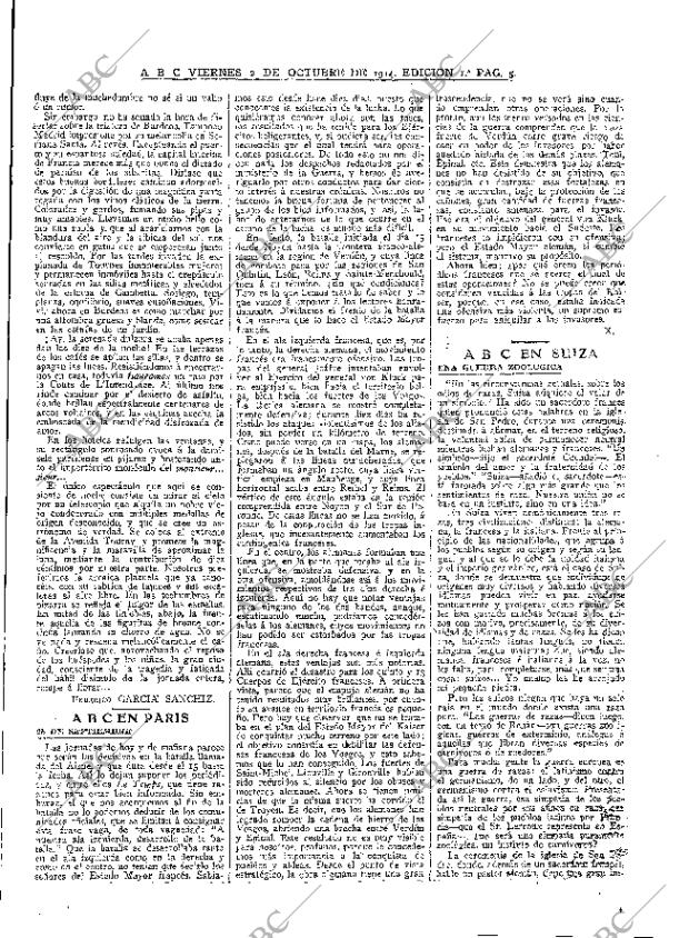 ABC MADRID 02-10-1914 página 5