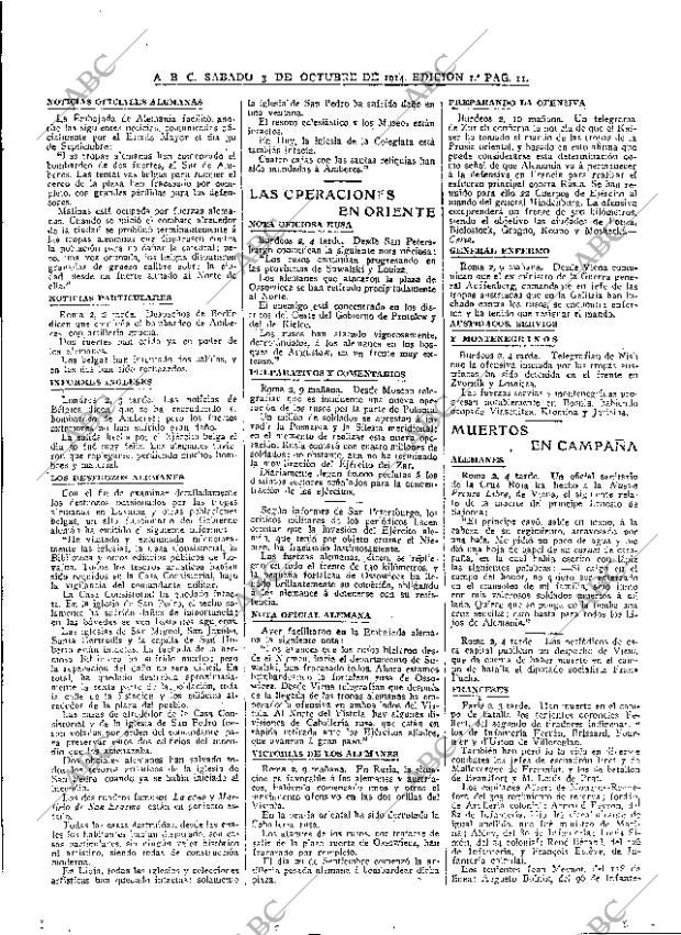 ABC MADRID 03-10-1914 página 11