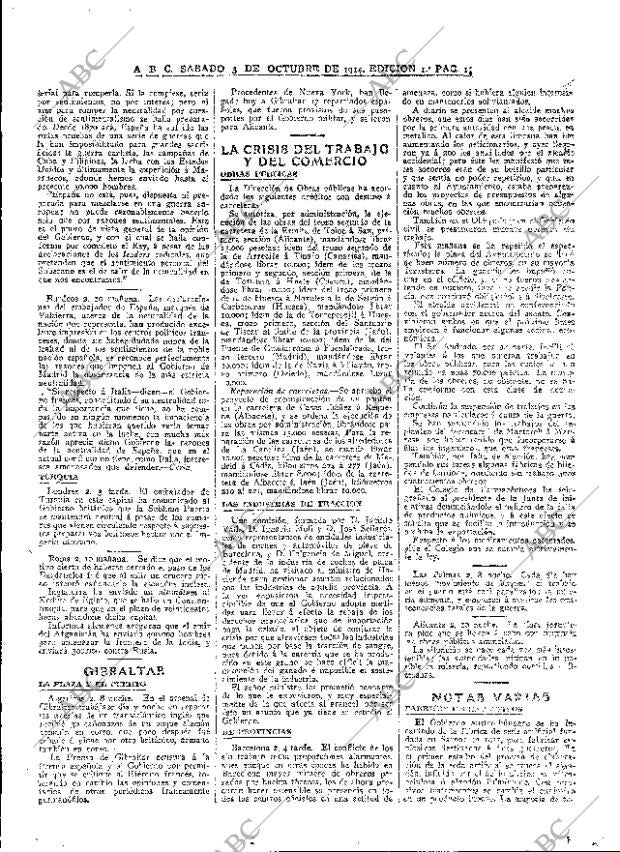 ABC MADRID 03-10-1914 página 13