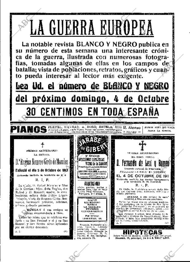 ABC MADRID 03-10-1914 página 23