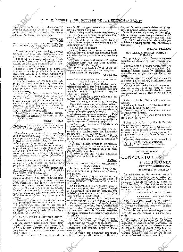 ABC MADRID 05-10-1914 página 17