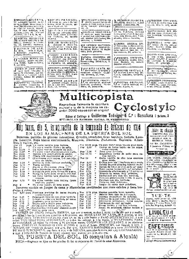 ABC MADRID 05-10-1914 página 23