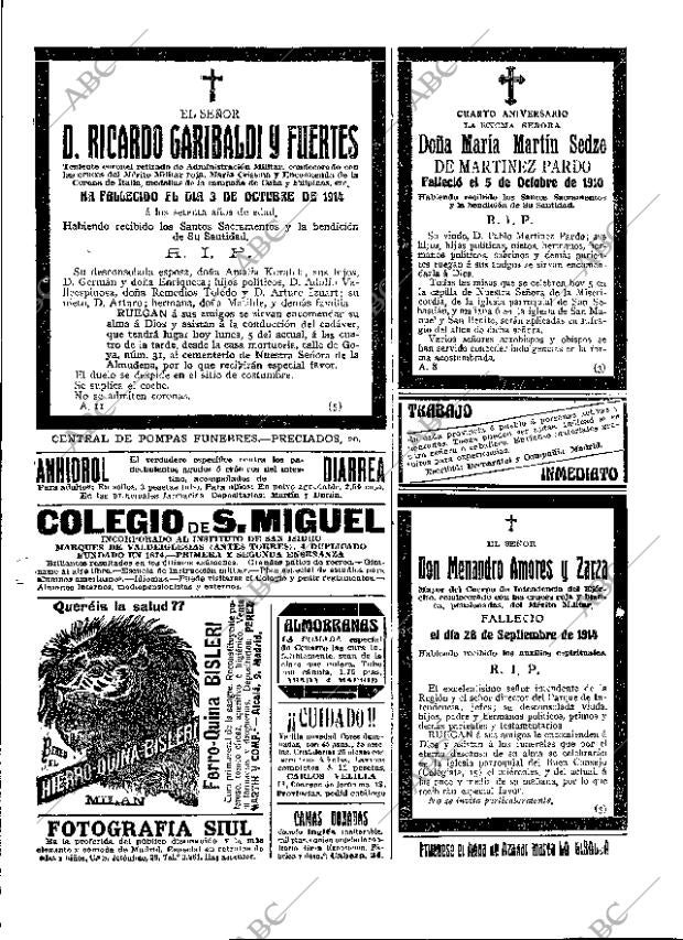 ABC MADRID 05-10-1914 página 25