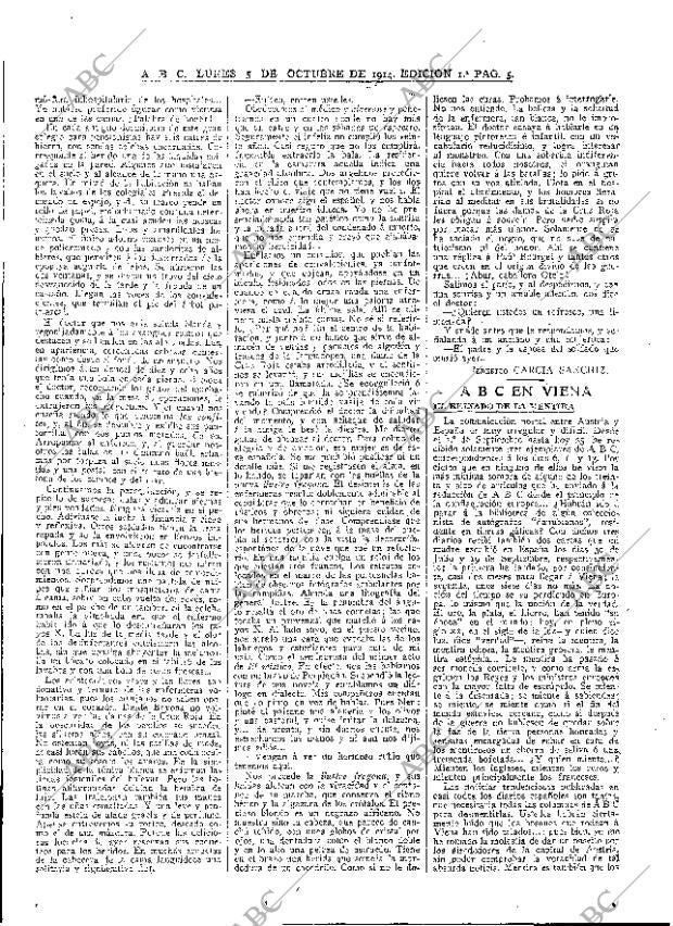 ABC MADRID 05-10-1914 página 5