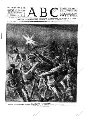 ABC MADRID 07-10-1914 página 1