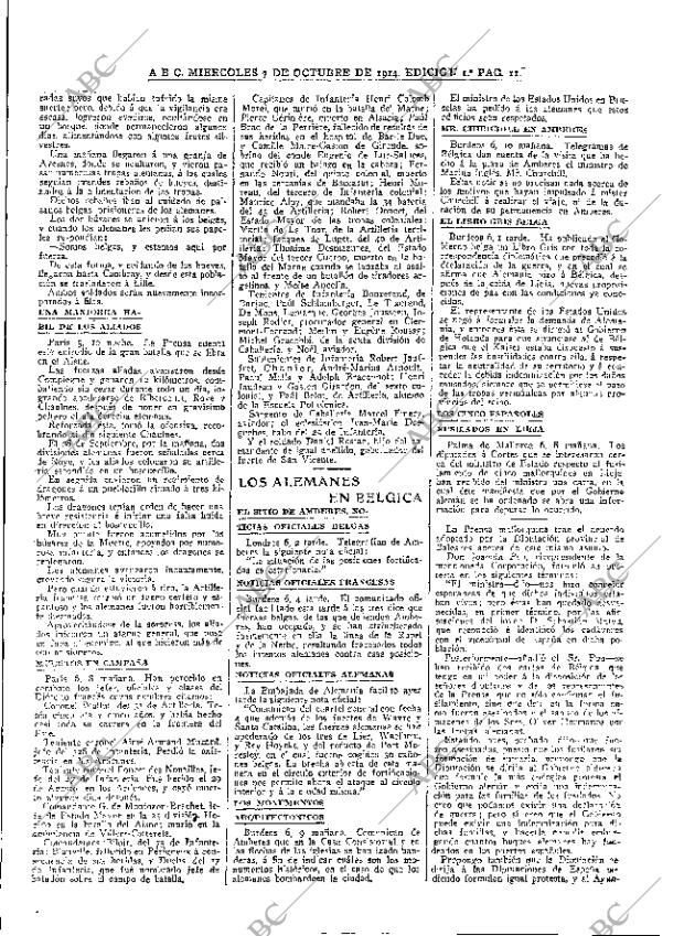 ABC MADRID 07-10-1914 página 11
