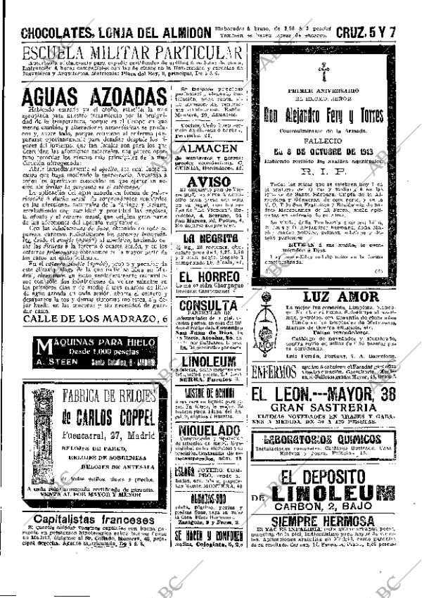 ABC MADRID 07-10-1914 página 27