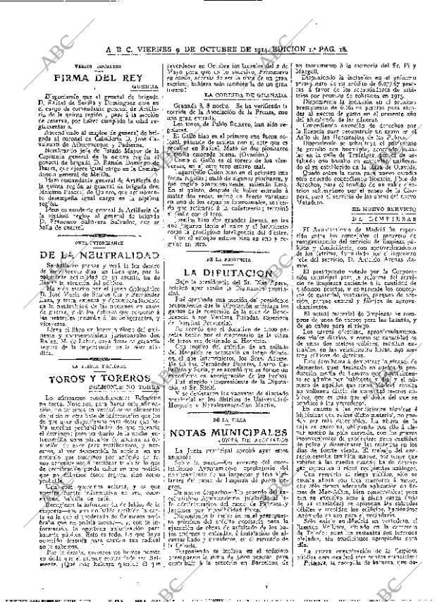 ABC MADRID 09-10-1914 página 18