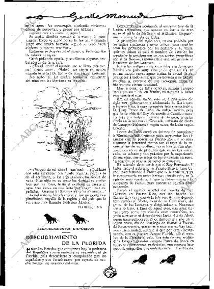 BLANCO Y NEGRO MADRID 25-10-1914