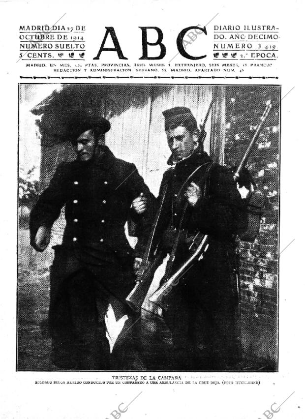 ABC MADRID 27-10-1914 página 1