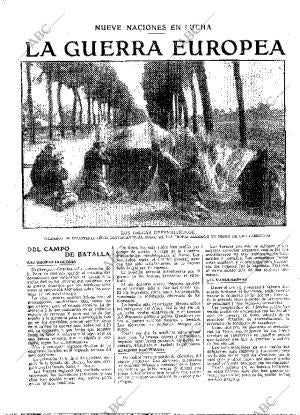 ABC MADRID 27-10-1914 página 2