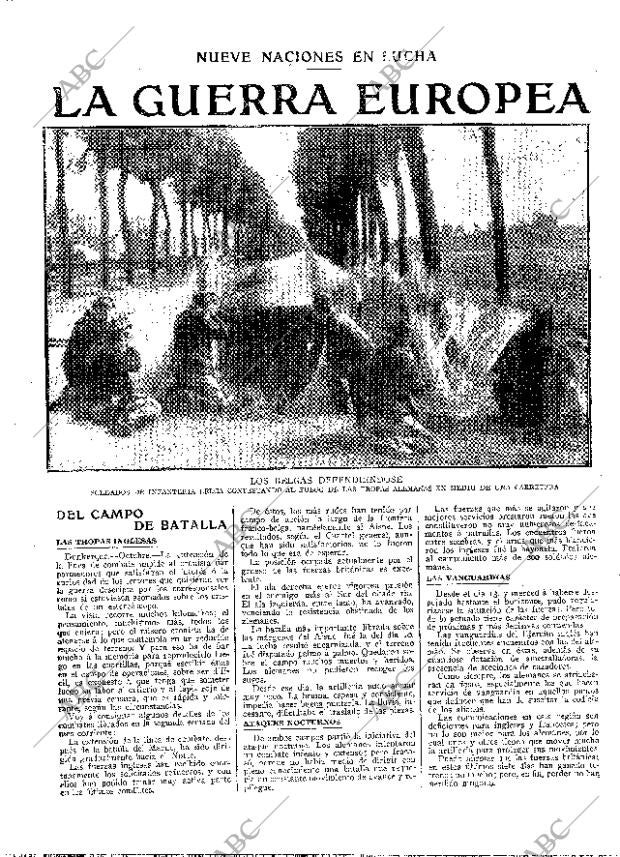 ABC MADRID 27-10-1914 página 2